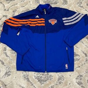 Vintage New York knicks NBA basketball track jacket